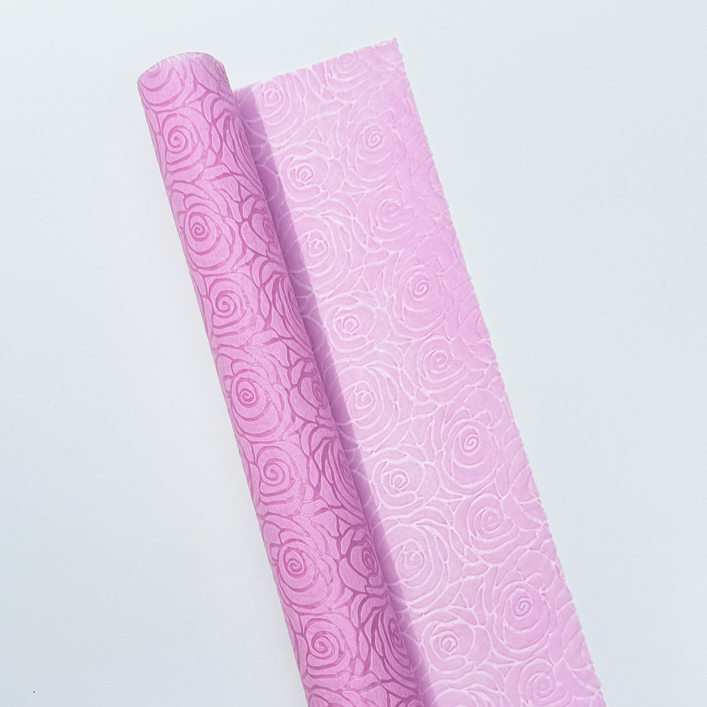 PAPEL GOFRADO ROSAS