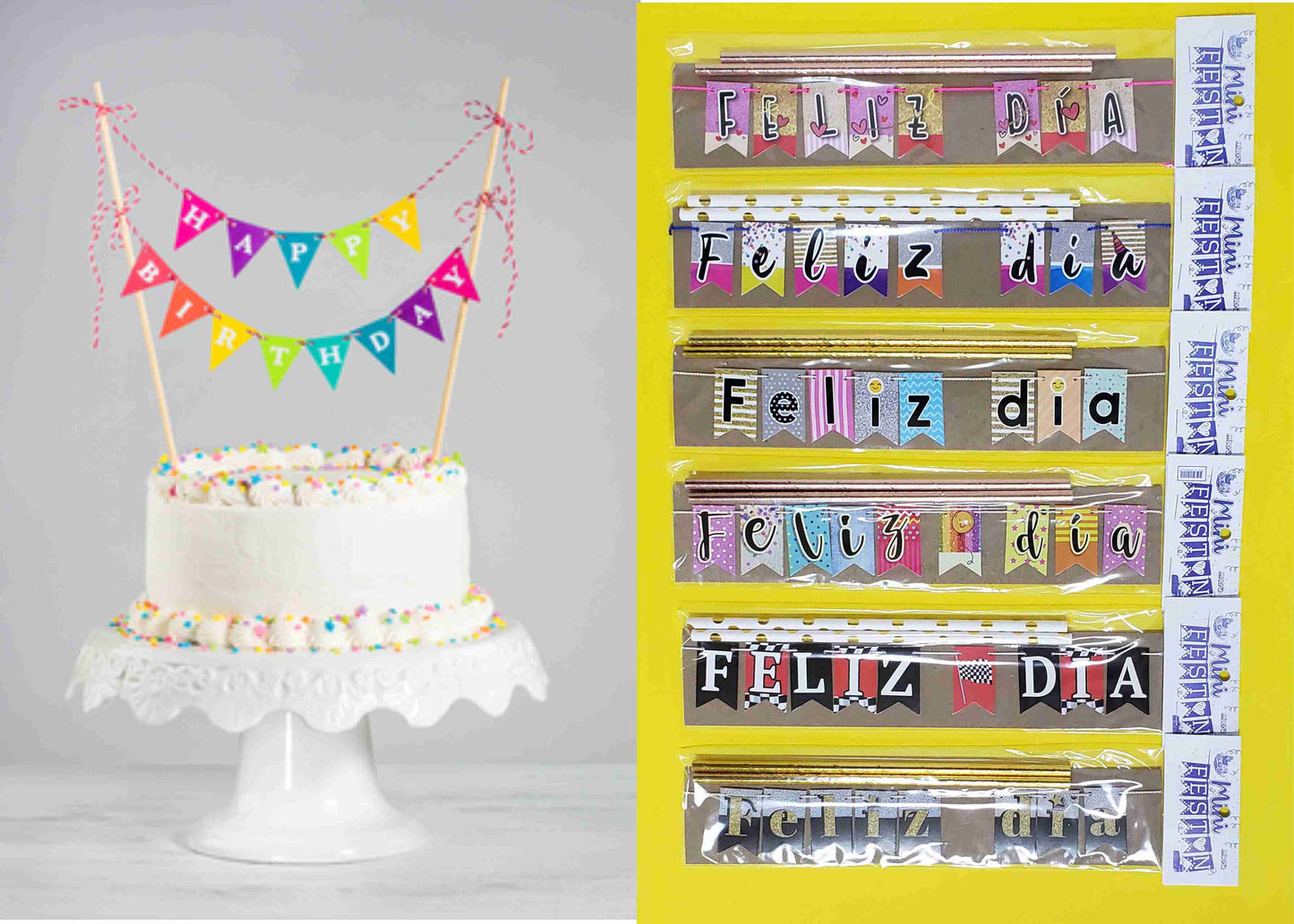 TOPPERS Y MINI FESTONES