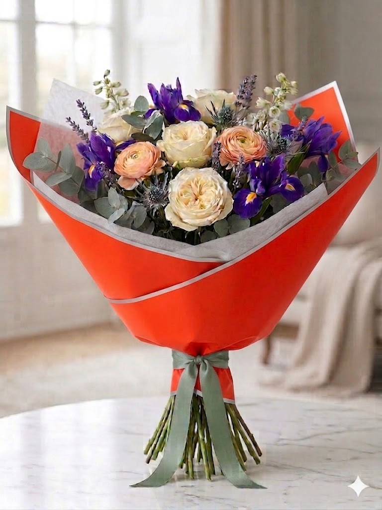 PAPEL COREANO BORDE PLATEADO