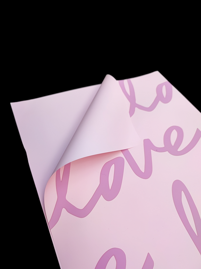 PAPEL COREANO TEXTO LOVE