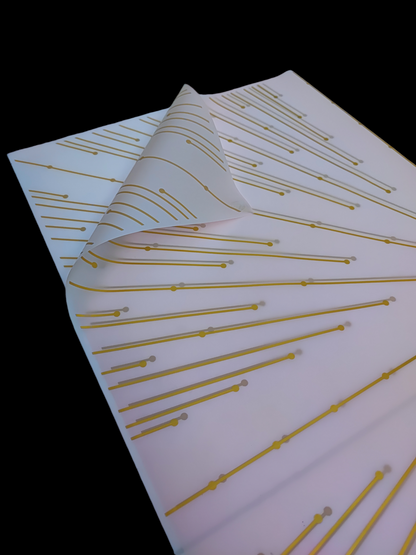 PAPEL COREANO LINEAS PUNTOS DESTELLOS