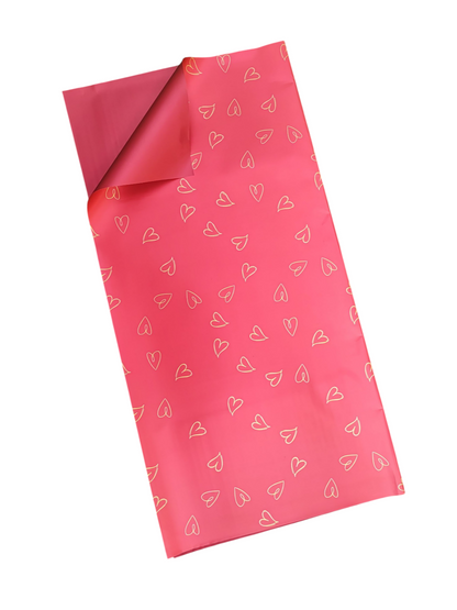 PAPEL COREANO FONDO CORAZONES