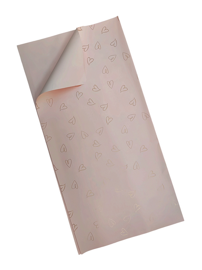 PAPEL COREANO FONDO CORAZONES