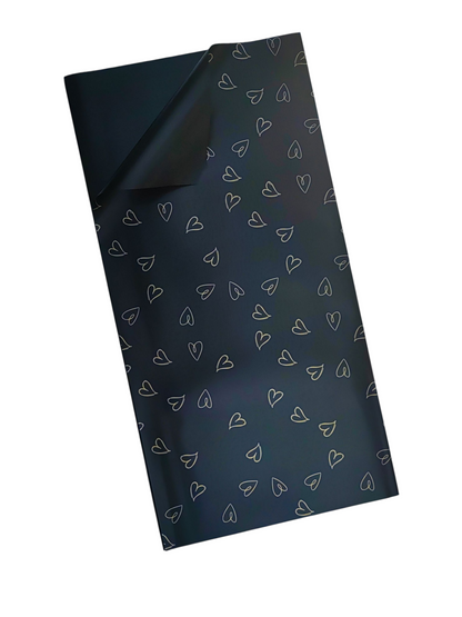 PAPEL COREANO FONDO CORAZONES