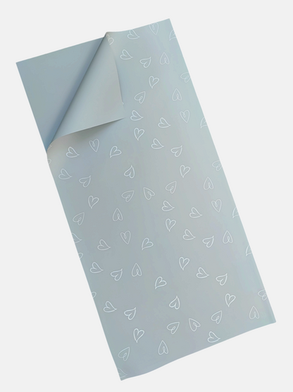 PAPEL COREANO FONDO CORAZONES