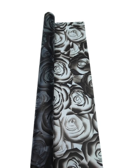 PAPEL COREANO TEXTURA ROSAS