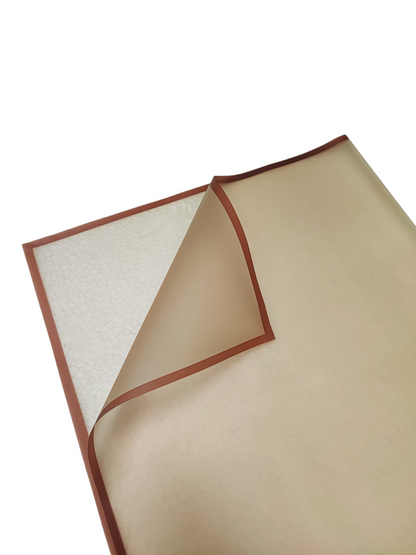 PAPEL COREANO FONDO Y BORDE IGUAL COLOR