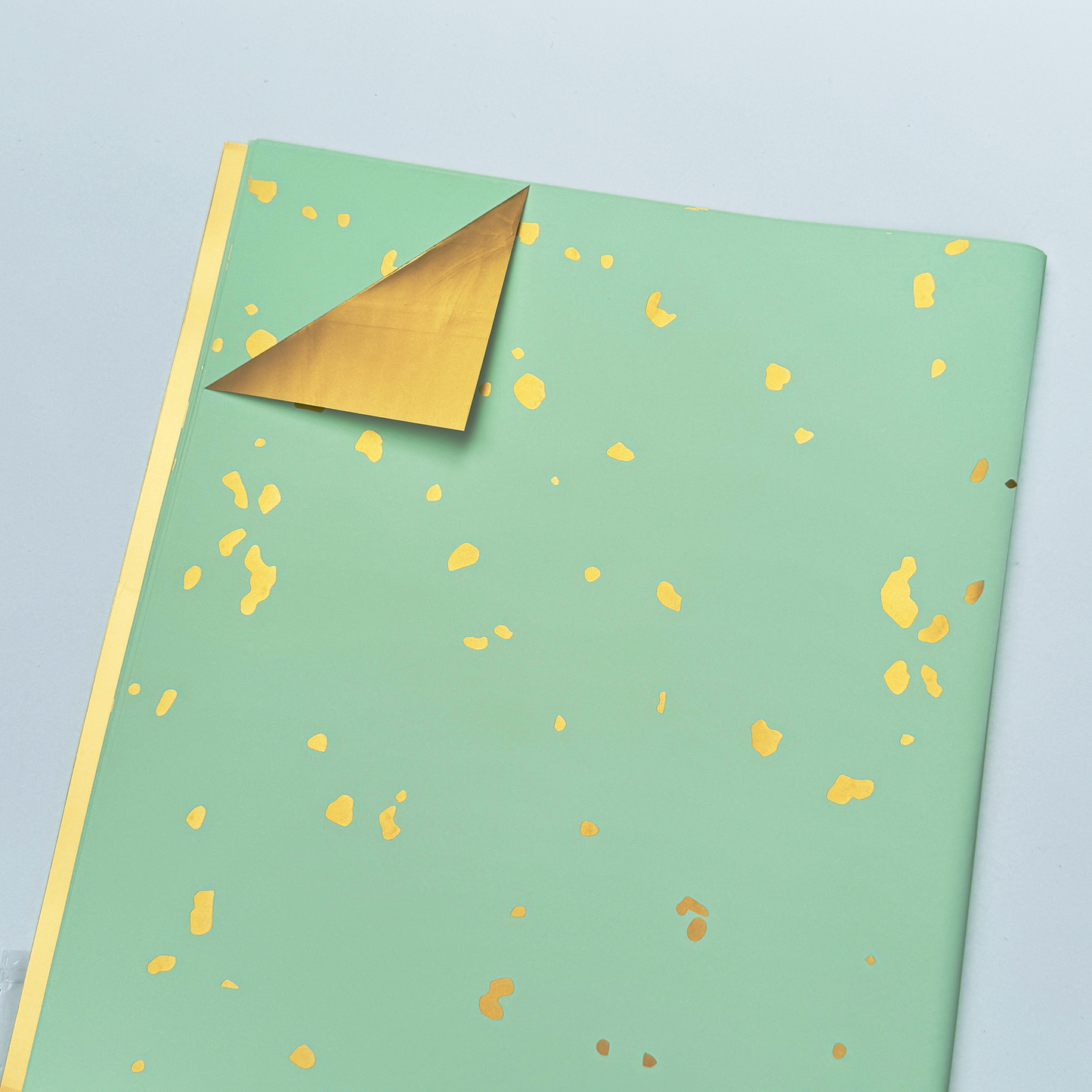 PAPEL COREANO MANCHAS DORADAS