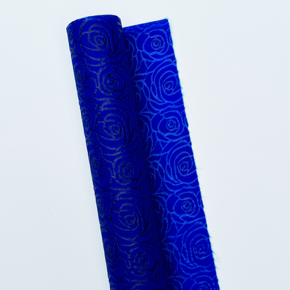PAPEL GOFRADO ROSAS
