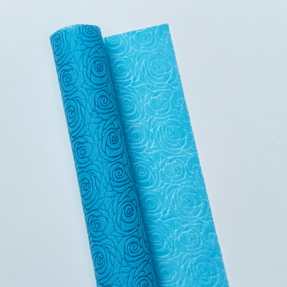PAPEL GOFRADO ROSAS