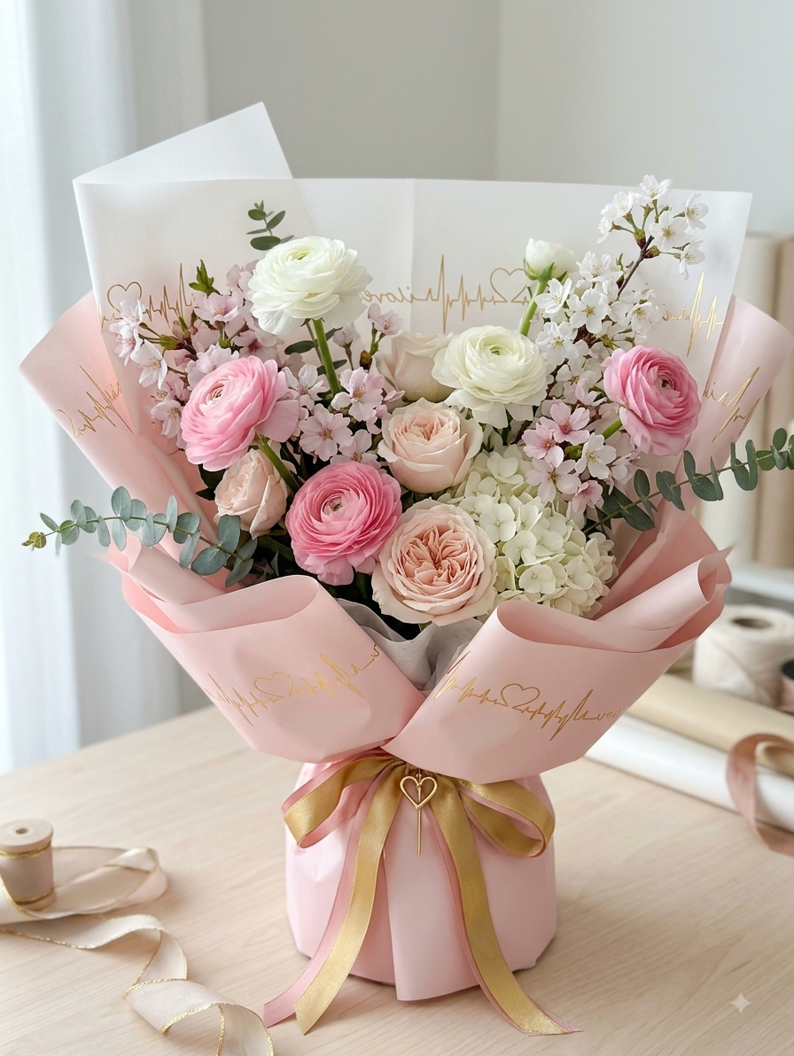PAPEL COREANO ROSADO