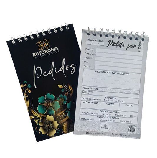LIBRETA TOMA PEDIDO CON BOLIGRAFO