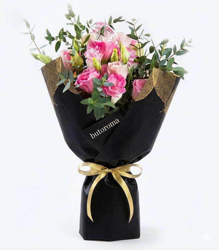 PAPEL COREANO TEXTURA ROSAS