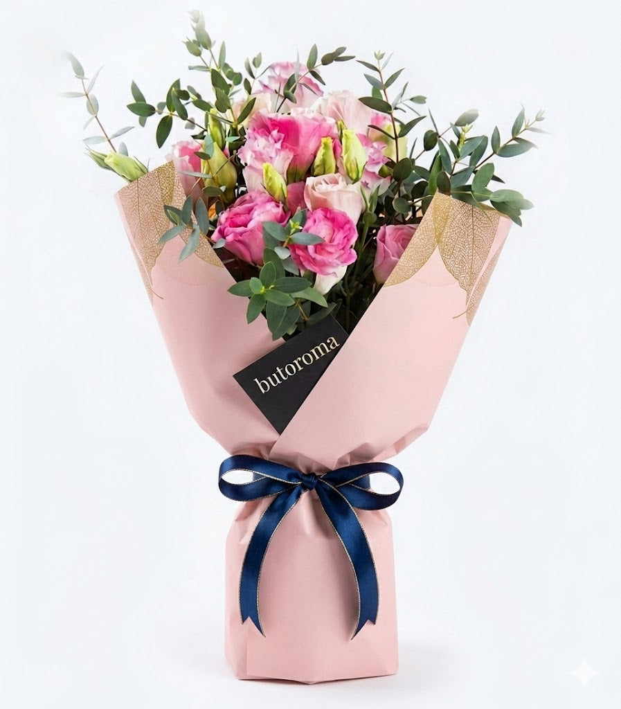 PAPEL COREANO TEXTURA ROSAS