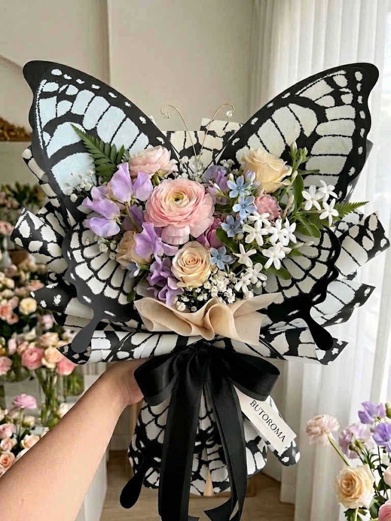 PAPEL COREANO ALAS MARIPOSA